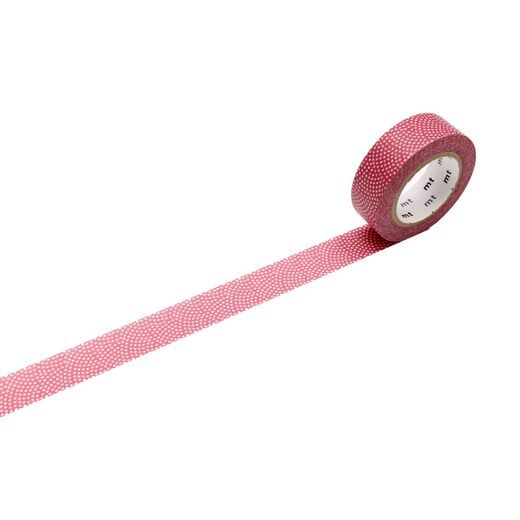 Washi tape with red spots